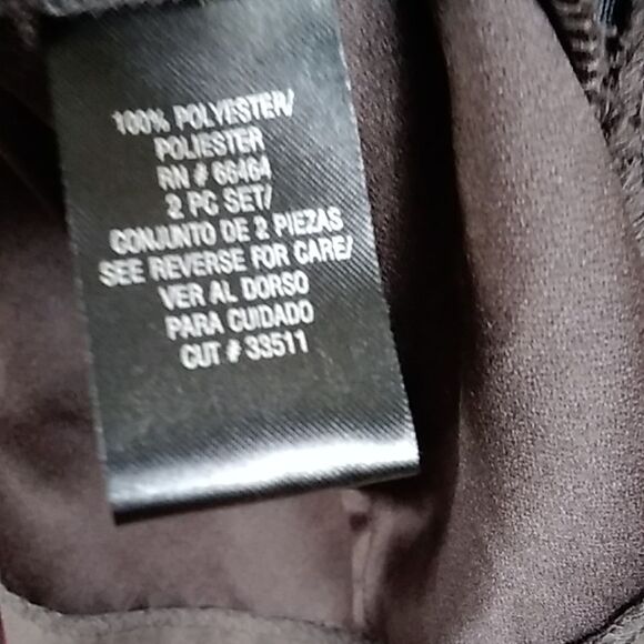 STUDIO I WOMEN'S JACKET BLAZER BROWN SIZE 14 - Picture 10 of 12
